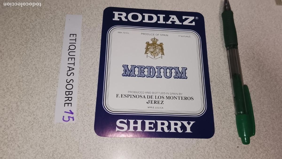Etiquetas antiguas: HAGA SU OFERTA - ANTIGUA ETIQUETA DE VINOS DE JEREZ LICOR ETC OFERTAS POR LOTES MUCHAS EN MI PERFIL