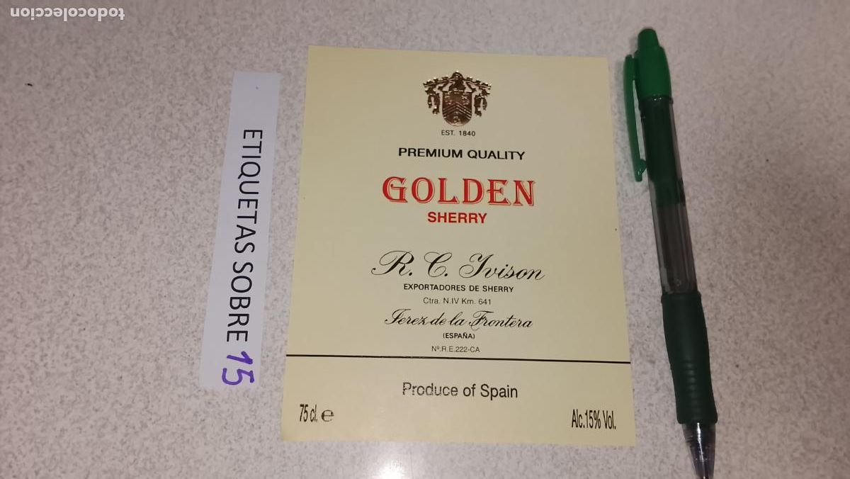 Etiquetas antiguas: HAGA SU OFERTA - ANTIGUA ETIQUETA DE VINOS DE JEREZ LICOR ETC OFERTAS POR LOTES MUCHAS EN MI PERFIL