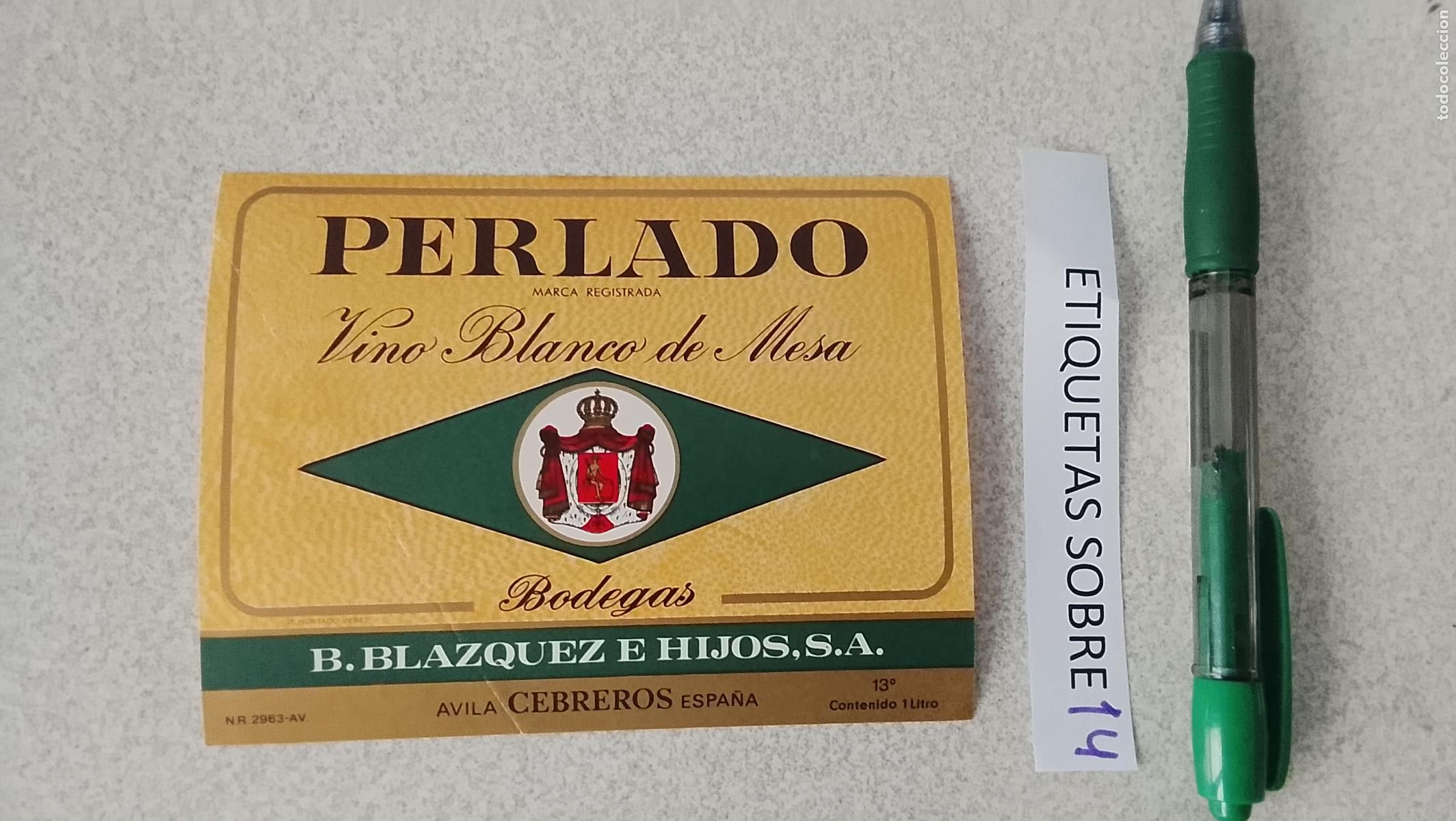 Old Labels: HAGA SU OFERTA - ANTIGUA ETIQUETA DE VINOS DE JEREZ LICOR ETC OFERTAS POR LOTES MUCHAS EN MI PERFIL