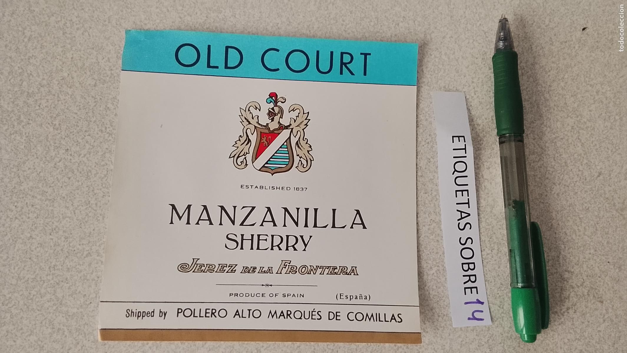 Etiquetas antiguas: HAGA SU OFERTA - ANTIGUA ETIQUETA DE VINOS DE JEREZ LICOR ETC OFERTAS POR LOTES MUCHAS EN MI PERFIL