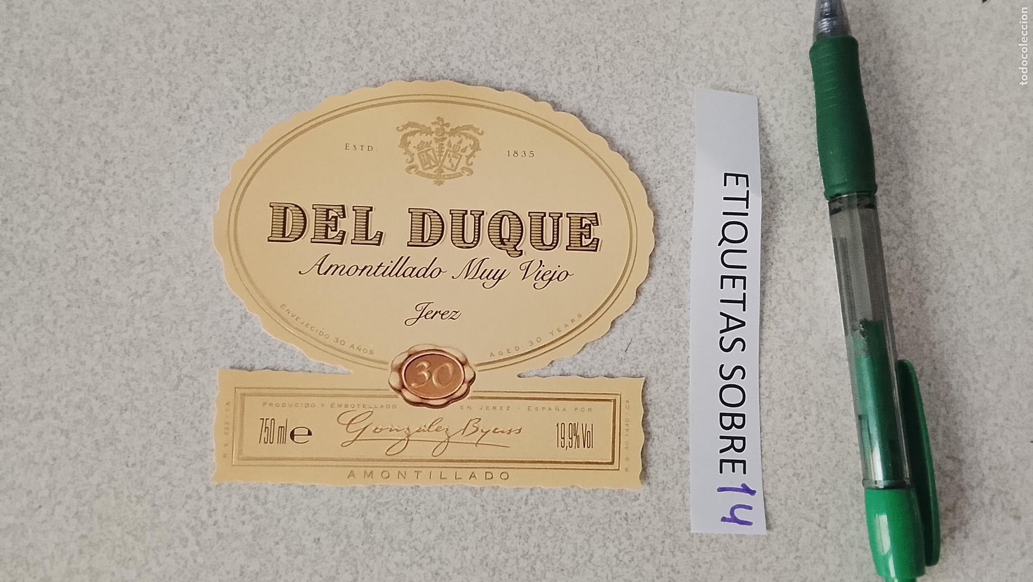 Old Labels: HAGA SU OFERTA - ANTIGUA ETIQUETA DE VINOS DE JEREZ LICOR ETC OFERTAS POR LOTES MUCHAS EN MI PERFIL