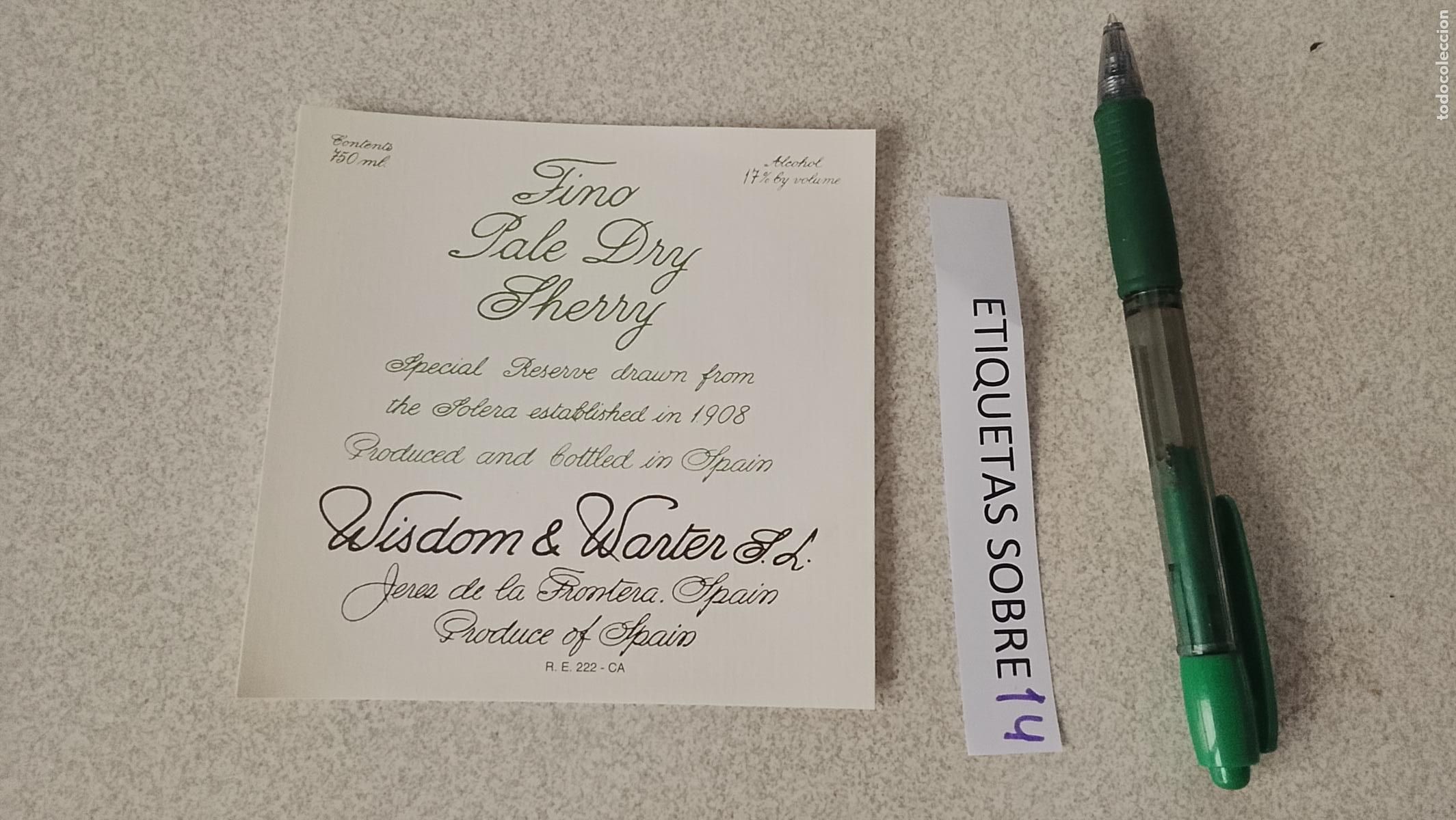Etiquetas antiguas: HAGA SU OFERTA - ANTIGUA ETIQUETA DE VINOS DE JEREZ LICOR ETC OFERTAS POR LOTES MUCHAS EN MI PERFIL