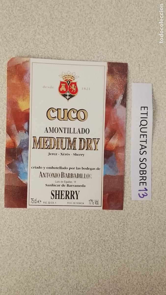 Etiquetas antiguas: HAGA SU OFERTA - ANTIGUA ETIQUETA DE VINOS DE JEREZ LICOR ETC OFERTAS POR LOTES MUCHAS EN MI PERFIL
