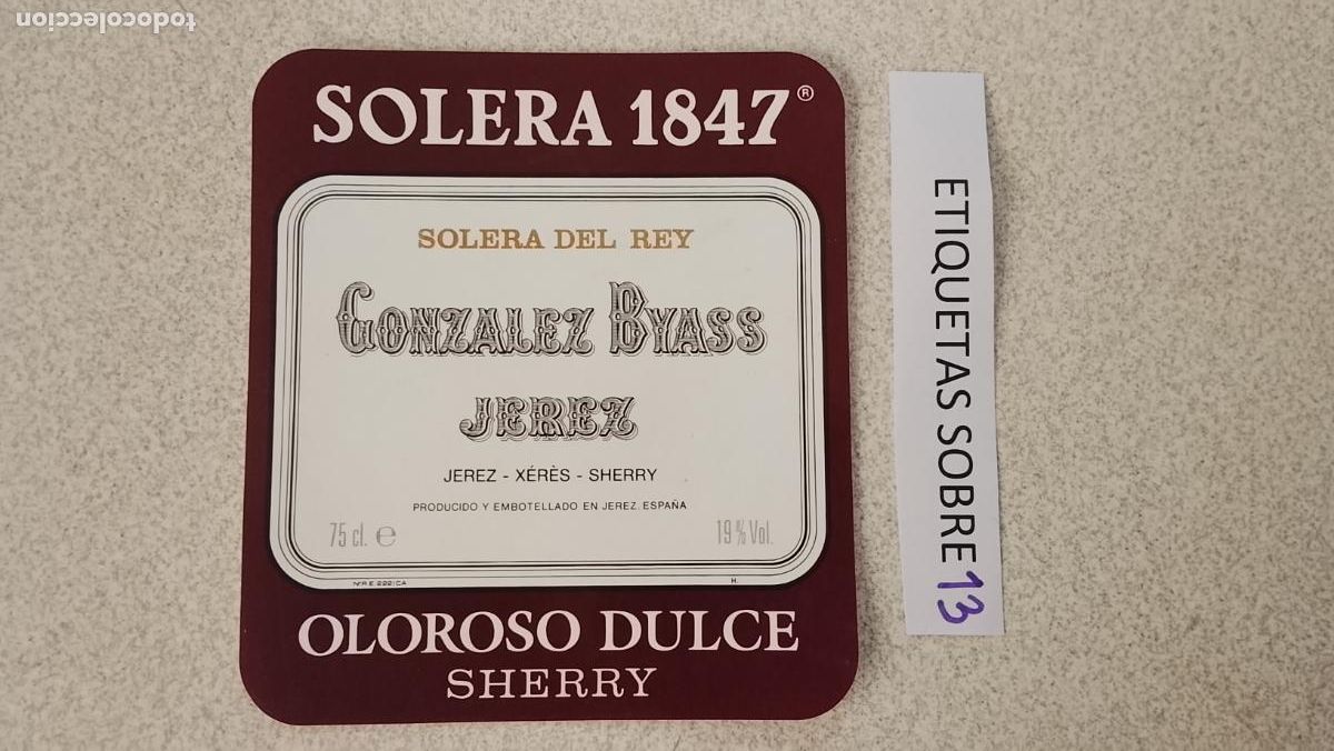 Old Labels: HAGA SU OFERTA - ANTIGUA ETIQUETA DE VINOS DE JEREZ LICOR ETC OFERTAS POR LOTES MUCHAS EN MI PERFIL