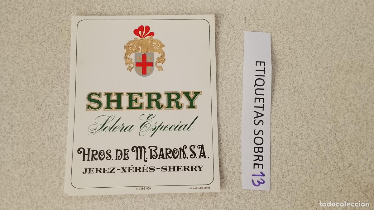 Old Labels: HAGA SU OFERTA - ANTIGUA ETIQUETA DE VINOS DE JEREZ LICOR ETC OFERTAS POR LOTES MUCHAS EN MI PERFIL
