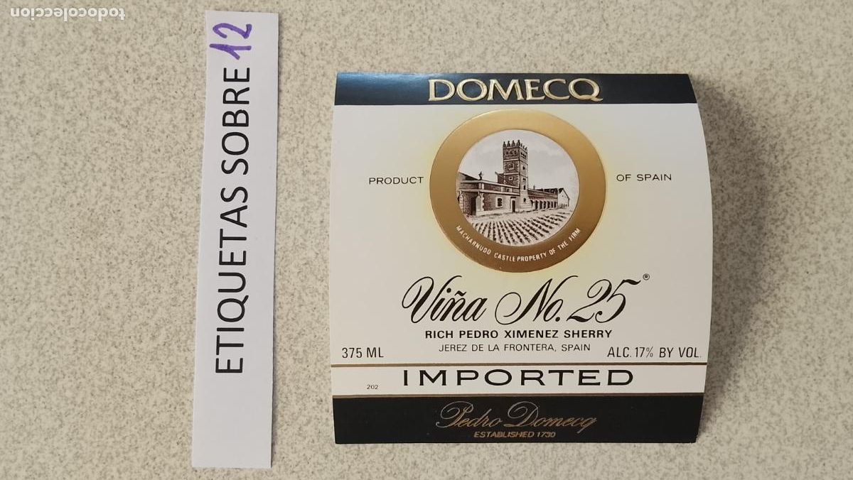 Etiquetas antiguas: HAGA SU OFERTA - ANTIGUA ETIQUETA DE VINOS DE JEREZ LICOR ETC OFERTAS POR LOTES MUCHAS EN MI PERFIL