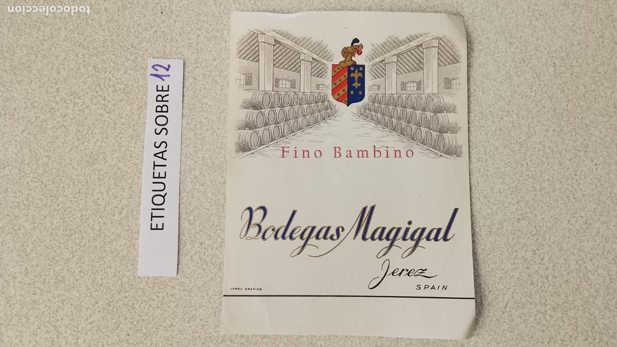 Etiquetas antiguas: HAGA SU OFERTA - ANTIGUA ETIQUETA DE VINOS DE JEREZ LICOR ETC OFERTAS POR LOTES MUCHAS EN MI PERFIL