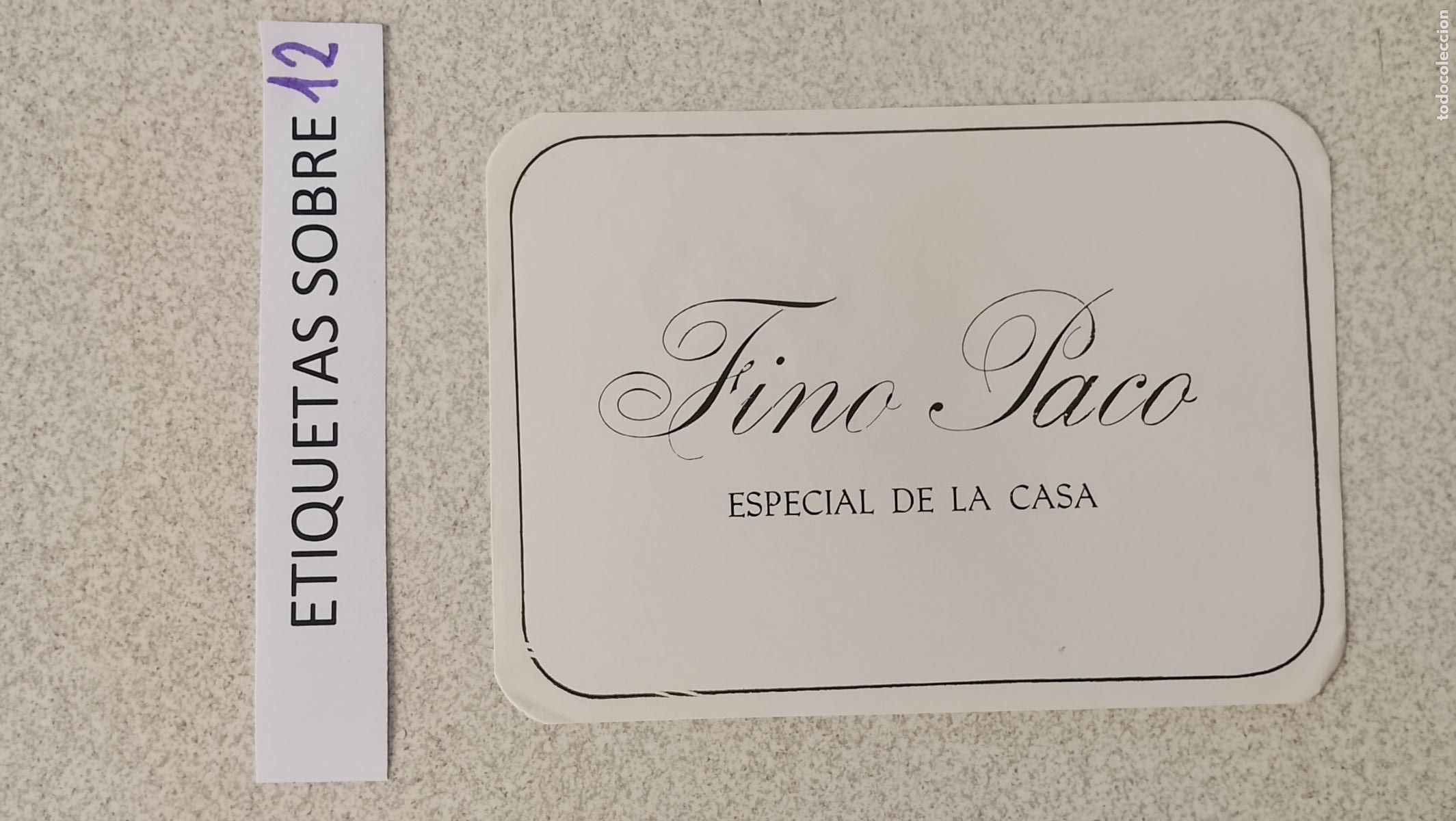 Etiquetas antiguas: HAGA SU OFERTA - ANTIGUA ETIQUETA DE VINOS DE JEREZ LICOR ETC OFERTAS POR LOTES MUCHAS EN MI PERFIL