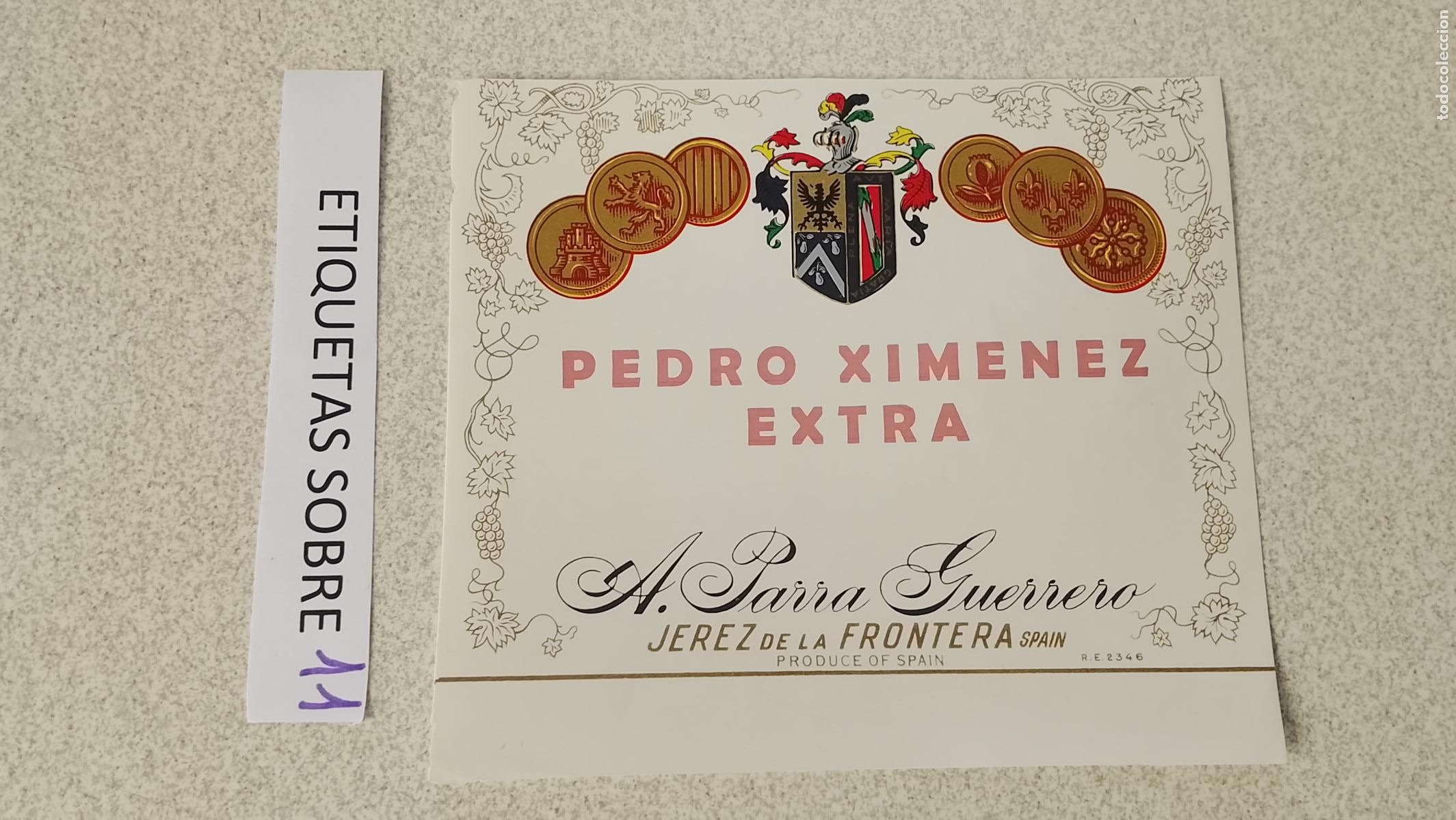 Etiquetas antiguas: HAGA SU OFERTA - ANTIGUA ETIQUETA DE VINOS DE JEREZ LICOR ETC OFERTAS POR LOTES MUCHAS EN MI PERFIL
