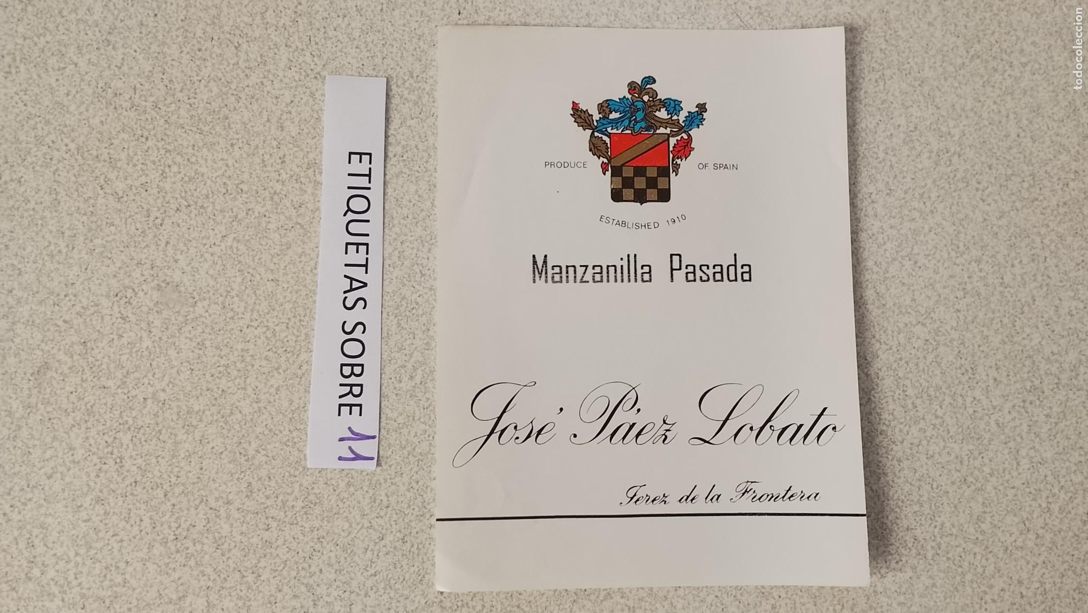 Etiquetas antiguas: HAGA SU OFERTA - ANTIGUA ETIQUETA DE VINOS DE JEREZ LICOR ETC OFERTAS POR LOTES MUCHAS EN MI PERFIL