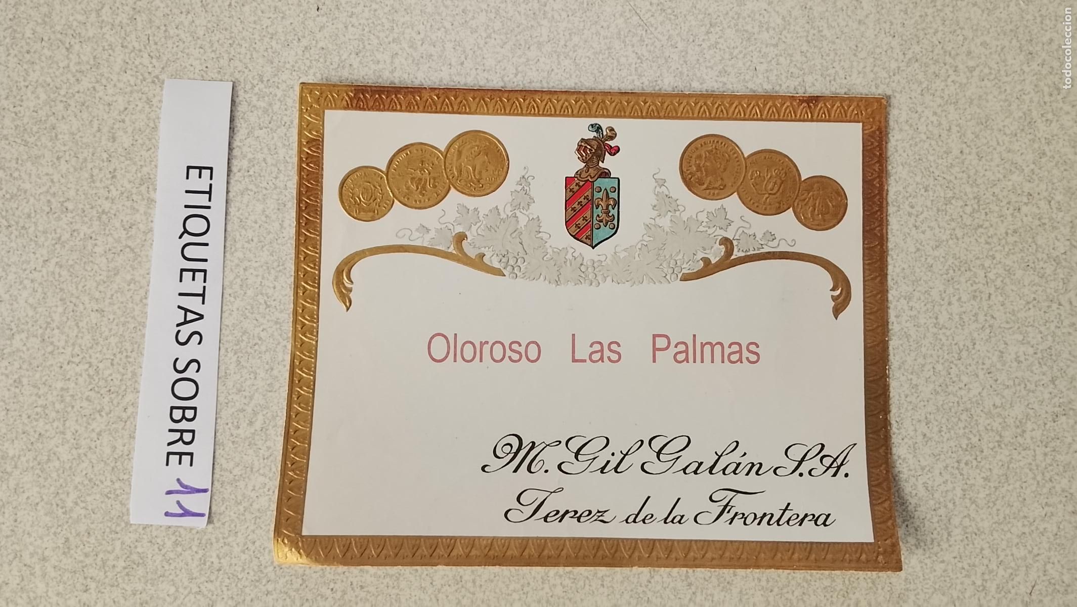 Etiquetas antiguas: HAGA SU OFERTA - ANTIGUA ETIQUETA DE VINOS DE JEREZ LICOR ETC OFERTAS POR LOTES MUCHAS EN MI PERFIL