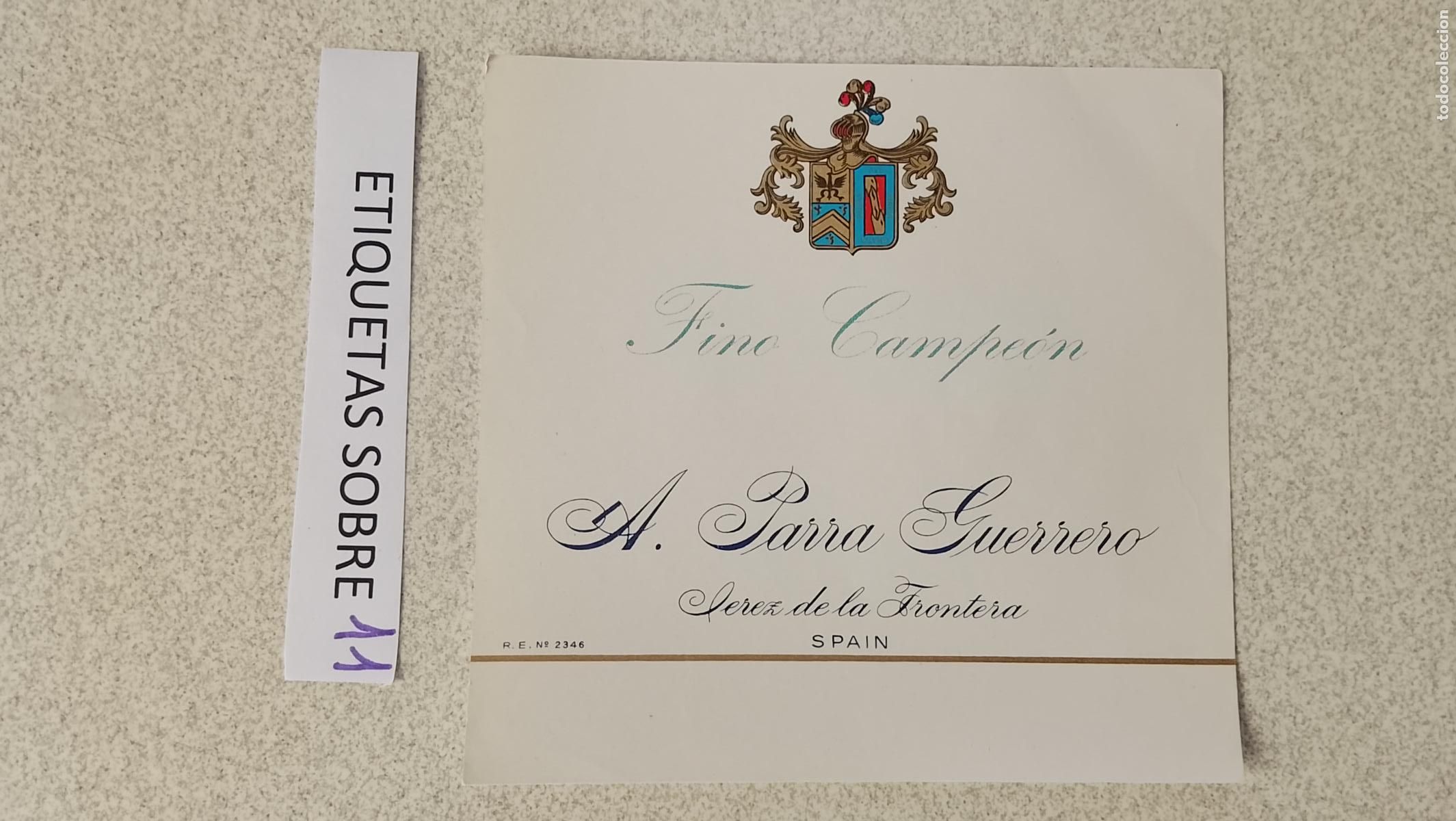 Etiquetas antiguas: HAGA SU OFERTA - ANTIGUA ETIQUETA DE VINOS DE JEREZ LICOR ETC OFERTAS POR LOTES MUCHAS EN MI PERFIL