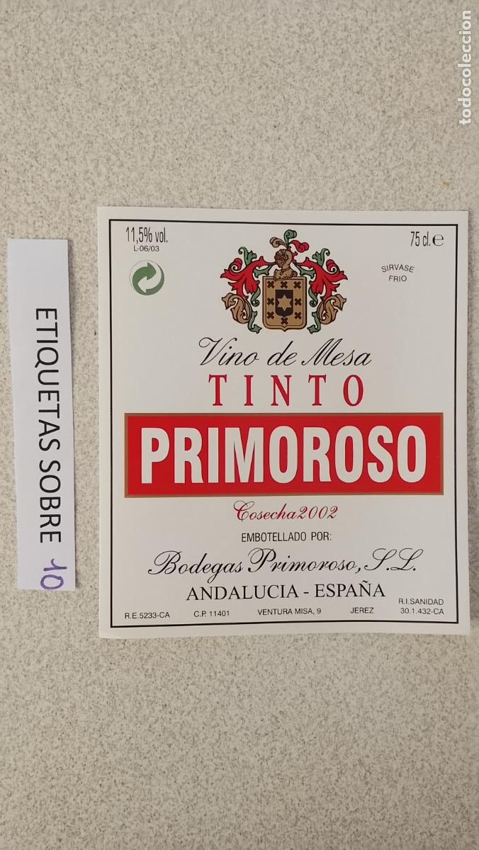 Etiquetas antiguas: HAGA SU OFERTA - ANTIGUA ETIQUETA DE VINOS DE JEREZ LICOR ETC OFERTAS POR LOTES MUCHAS EN MI PERFIL