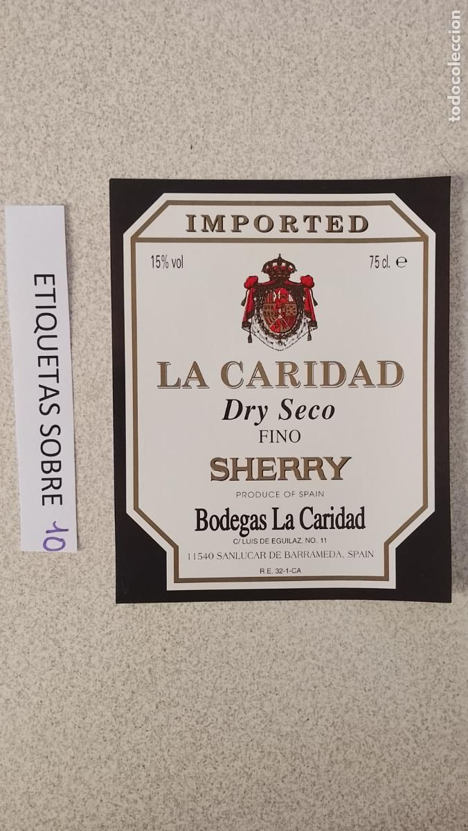 Etiquetas antiguas: HAGA SU OFERTA - ANTIGUA ETIQUETA DE VINOS DE JEREZ LICOR ETC OFERTAS POR LOTES MUCHAS EN MI PERFIL