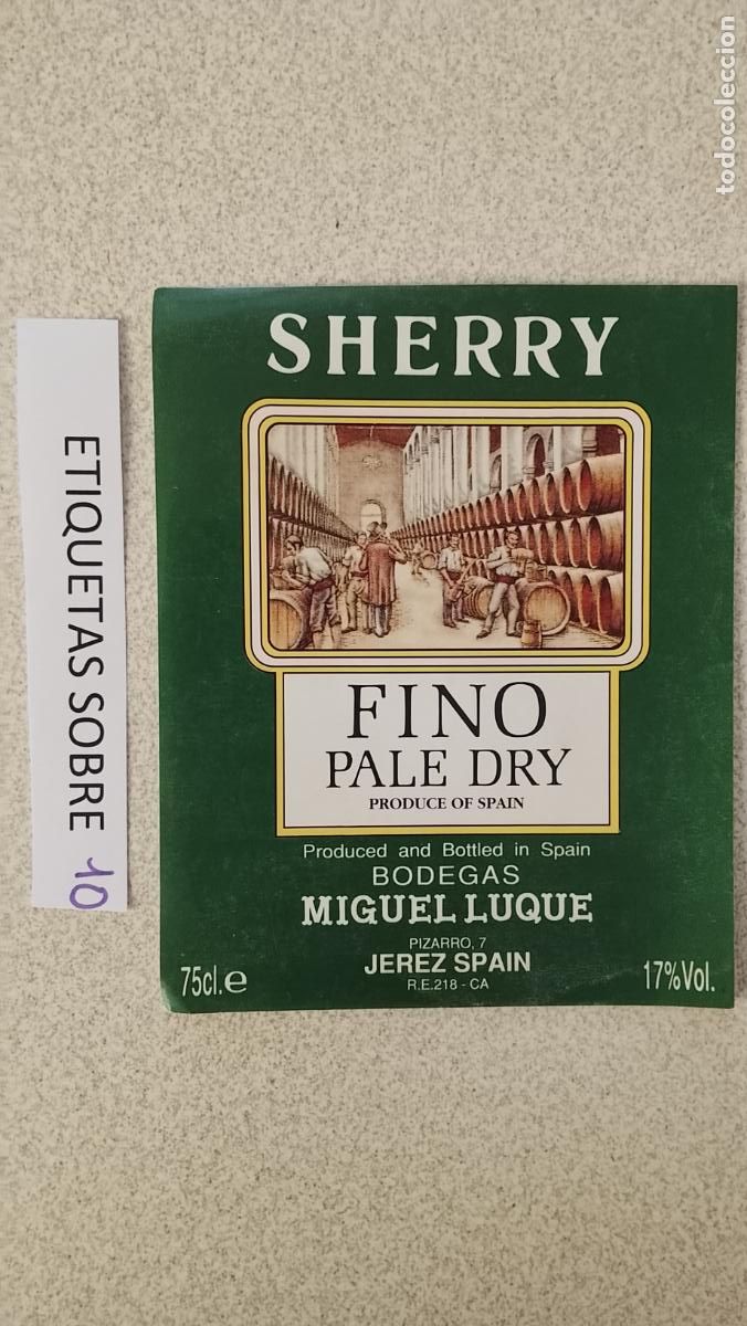 Etiquetas antiguas: HAGA SU OFERTA - ANTIGUA ETIQUETA DE VINOS DE JEREZ LICOR ETC OFERTAS POR LOTES MUCHAS EN MI PERFIL
