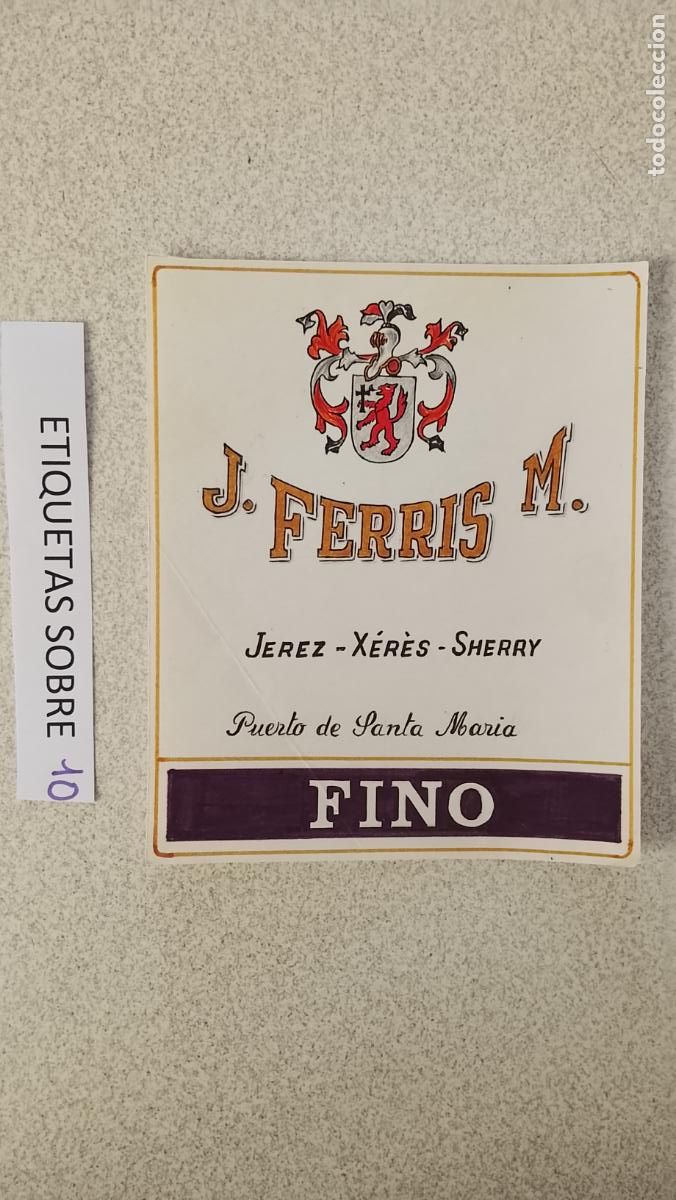 Etiquetas antiguas: HAGA SU OFERTA - ANTIGUA ETIQUETA DE VINOS DE JEREZ LICOR ETC OFERTAS POR LOTES MUCHAS EN MI PERFIL
