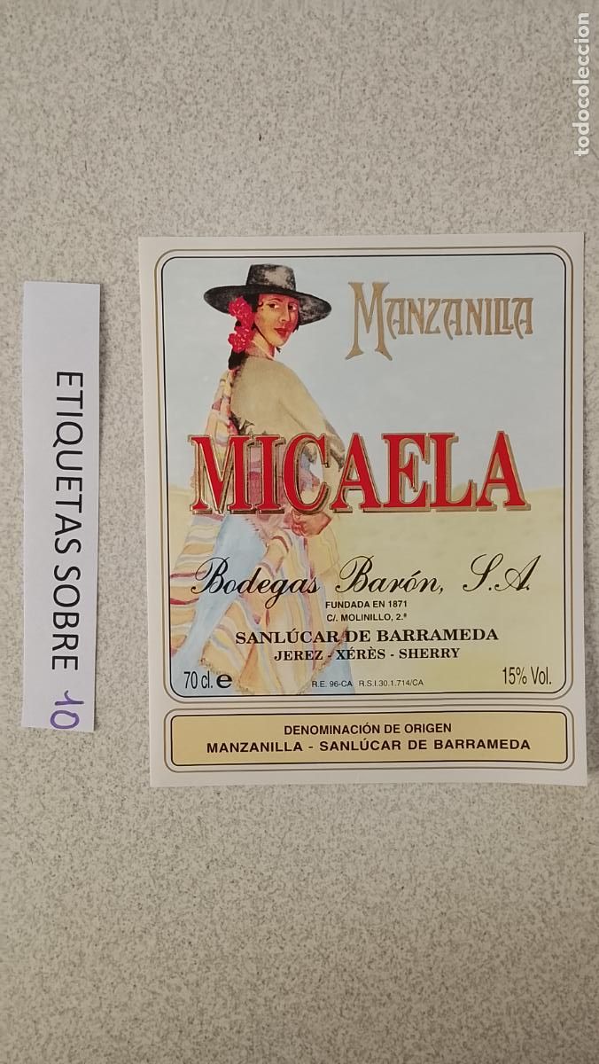 Etiquetas antiguas: HAGA SU OFERTA - ANTIGUA ETIQUETA DE VINOS DE JEREZ LICOR ETC OFERTAS POR LOTES MUCHAS EN MI PERFIL