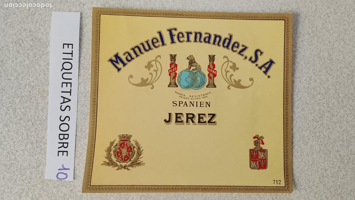 Etiquetas antiguas: HAGA SU OFERTA - ANTIGUA ETIQUETA DE VINOS DE JEREZ LICOR ETC OFERTAS POR LOTES MUCHAS EN MI PERFIL