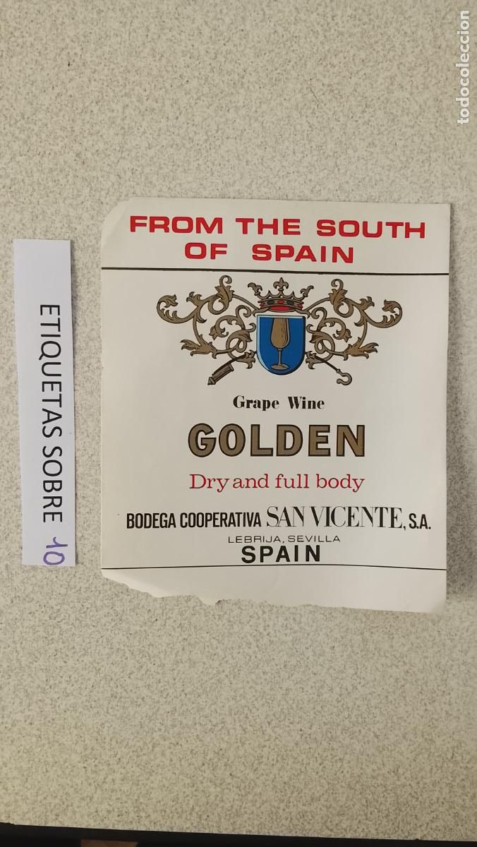 Etiquetas antiguas: HAGA SU OFERTA - ANTIGUA ETIQUETA DE VINOS DE JEREZ LICOR ETC OFERTAS POR LOTES MUCHAS EN MI PERFIL
