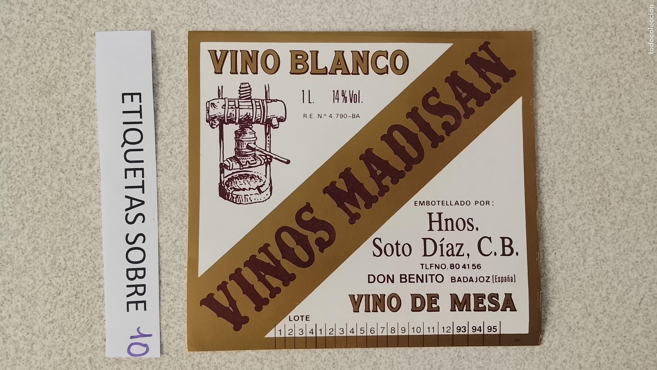 Etiquetas antiguas: HAGA SU OFERTA - ANTIGUA ETIQUETA DE VINOS DE JEREZ LICOR ETC OFERTAS POR LOTES MUCHAS EN MI PERFIL