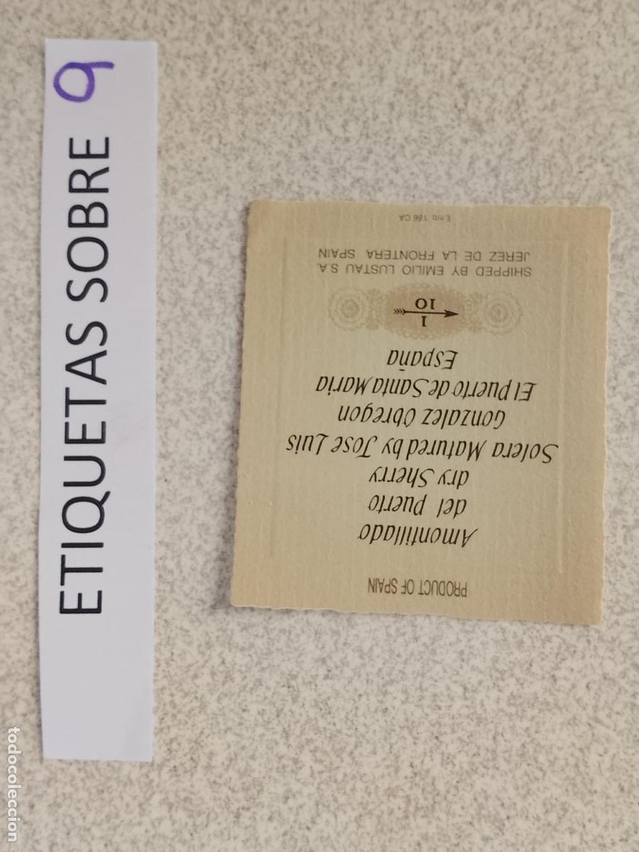 Etiquetas antiguas: HAGA SU OFERTA - ANTIGUA ETIQUETA DE VINOS DE JEREZ LICOR ETC OFERTAS POR LOTES MUCHAS EN MI PERFIL