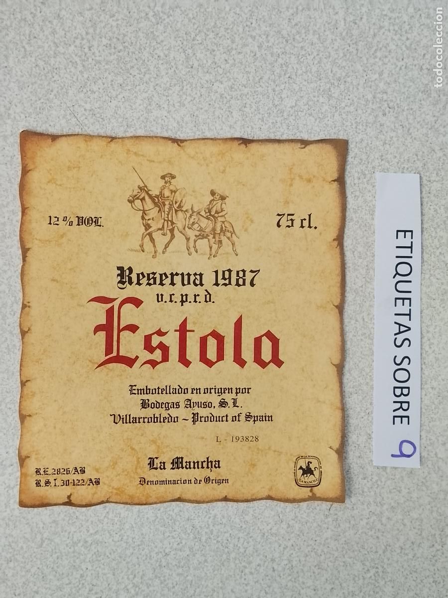 Etiquetas antiguas: HAGA SU OFERTA - ANTIGUA ETIQUETA DE VINOS DE JEREZ LICOR ETC OFERTAS POR LOTES MUCHAS EN MI PERFIL