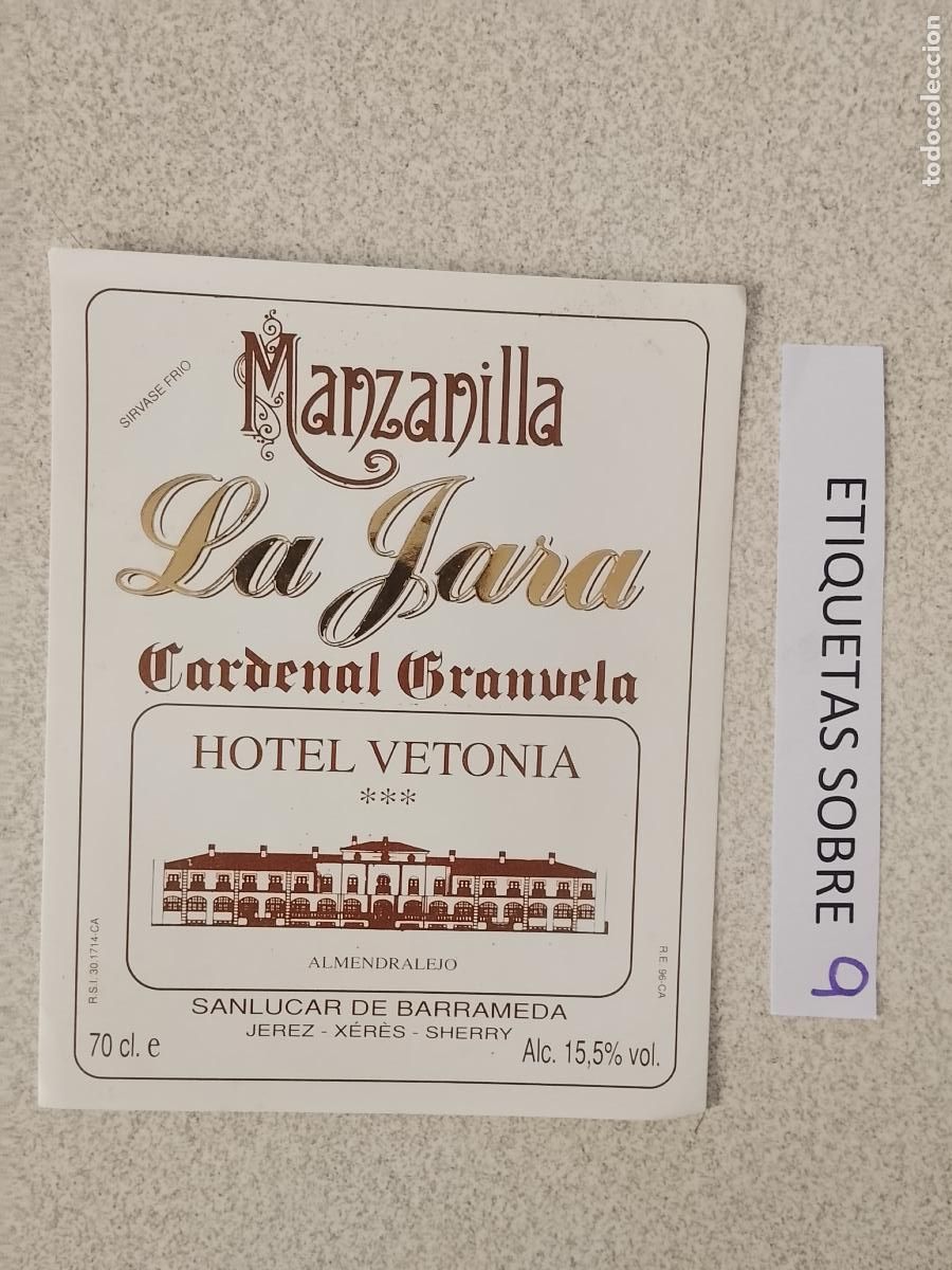Etiquetas antiguas: HAGA SU OFERTA - ANTIGUA ETIQUETA DE VINOS DE JEREZ LICOR ETC OFERTAS POR LOTES MUCHAS EN MI PERFIL