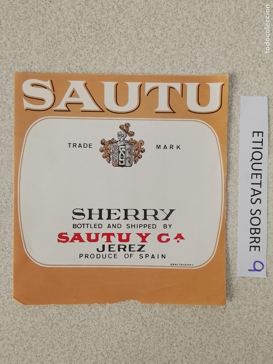 Etiquetas antiguas: HAGA SU OFERTA - ANTIGUA ETIQUETA DE VINOS DE JEREZ LICOR ETC OFERTAS POR LOTES MUCHAS EN MI PERFIL
