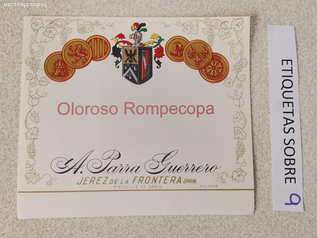 Etiquetas antiguas: HAGA SU OFERTA - ANTIGUA ETIQUETA DE VINOS DE JEREZ LICOR ETC OFERTAS POR LOTES MUCHAS EN MI PERFIL