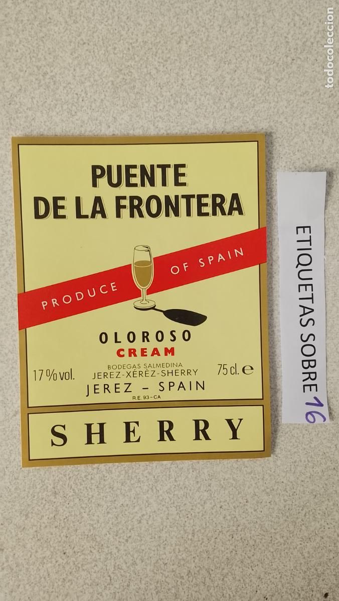 Etiquetas antiguas: HAGA SU OFERTA - ANTIGUA ETIQUETA DE VINOS DE JEREZ LICOR ETC OFERTAS POR LOTES MUCHAS EN MI PERFIL