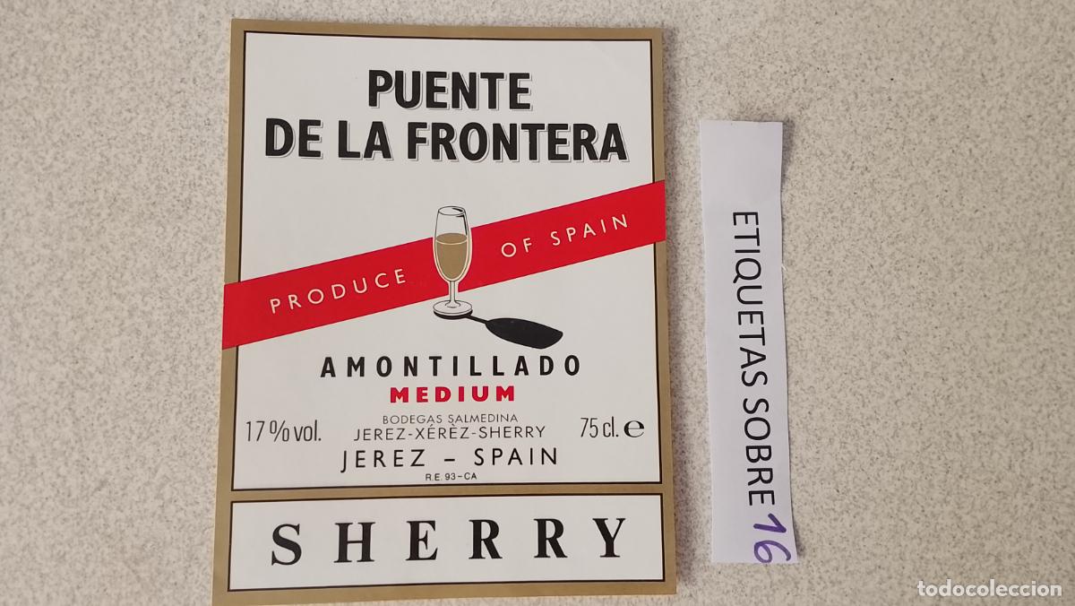 Etiquetas antiguas: HAGA SU OFERTA - ANTIGUA ETIQUETA DE VINOS DE JEREZ LICOR ETC OFERTAS POR LOTES MUCHAS EN MI PERFIL