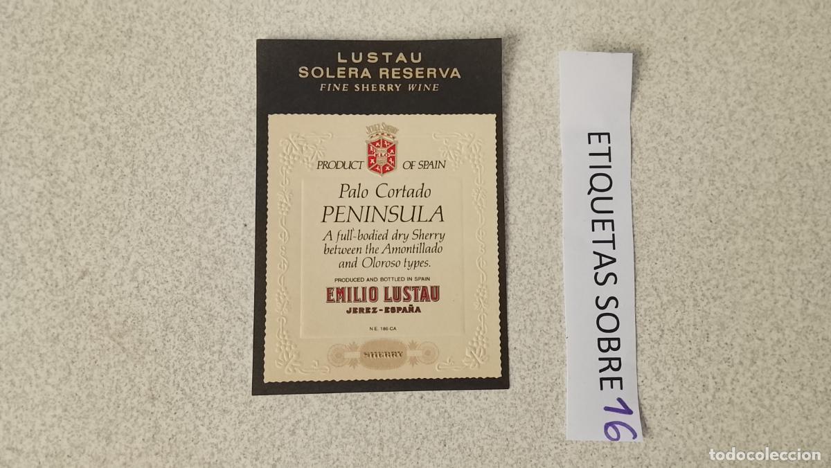 Etiquetas antiguas: HAGA SU OFERTA - ANTIGUA ETIQUETA DE VINOS DE JEREZ LICOR ETC OFERTAS POR LOTES MUCHAS EN MI PERFIL