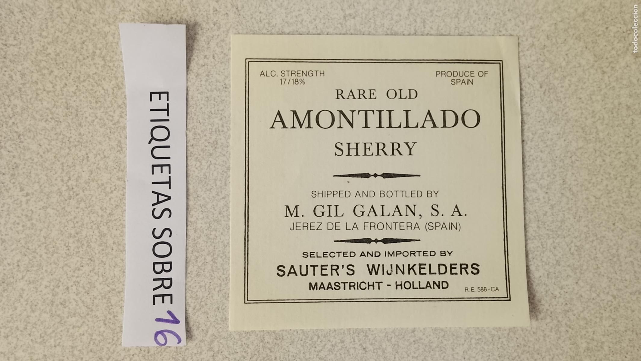 Etiquetas antiguas: HAGA SU OFERTA - ANTIGUA ETIQUETA DE VINOS DE JEREZ LICOR ETC OFERTAS POR LOTES MUCHAS EN MI PERFIL