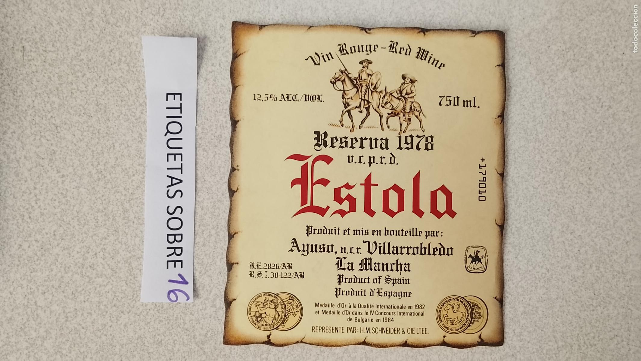 Etiquetas antiguas: HAGA SU OFERTA - ANTIGUA ETIQUETA DE VINOS DE JEREZ LICOR ETC OFERTAS POR LOTES MUCHAS EN MI PERFIL