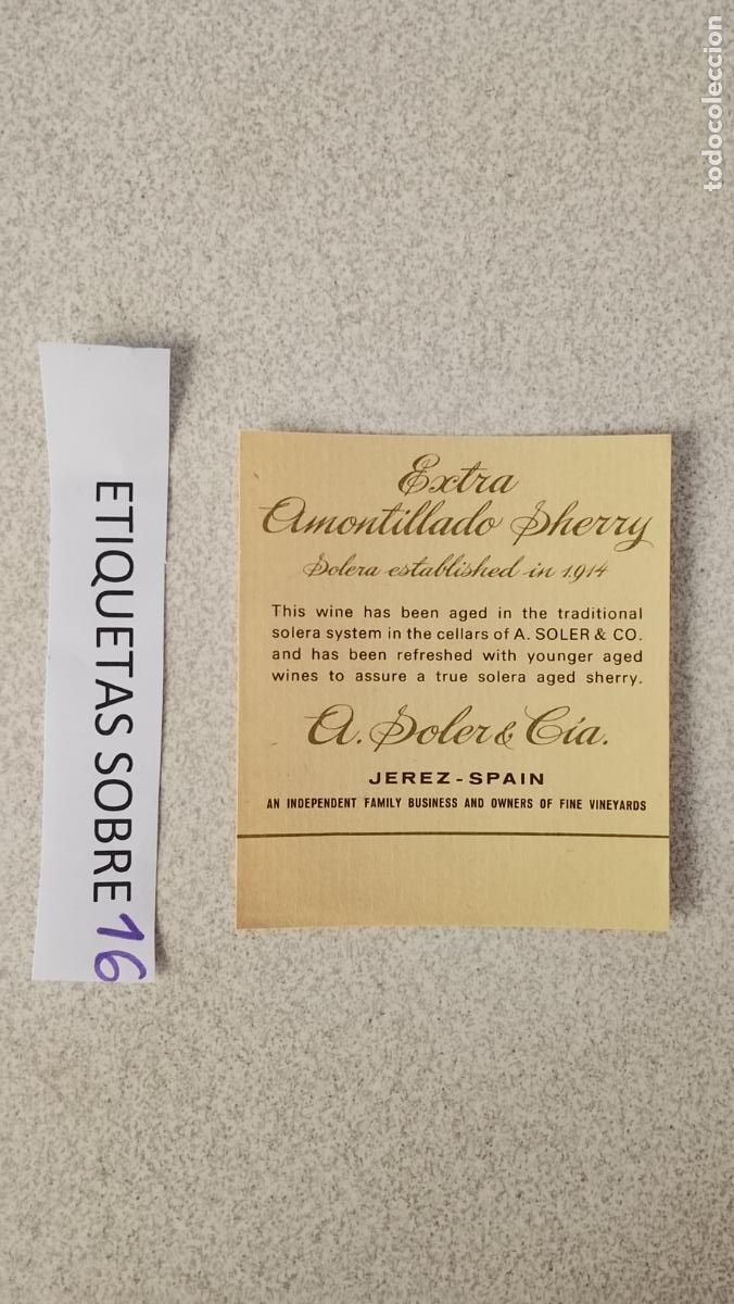 Etiquetas antiguas: HAGA SU OFERTA - ANTIGUA ETIQUETA DE VINOS DE JEREZ LICOR ETC OFERTAS POR LOTES MUCHAS EN MI PERFIL