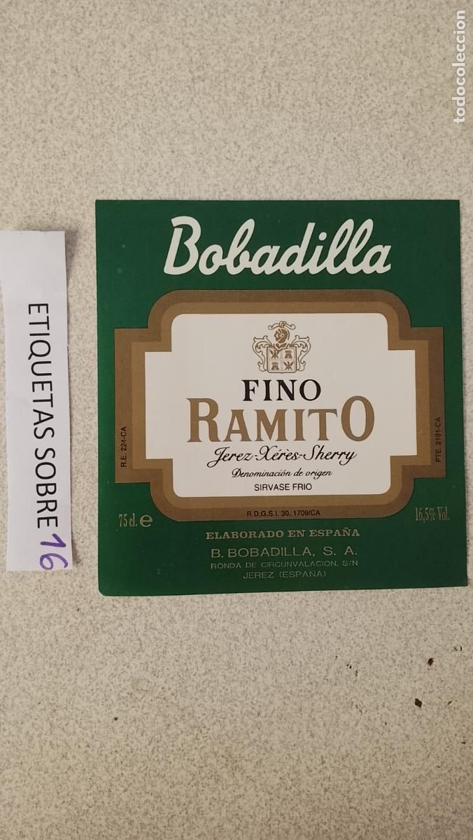 Etiquetas antiguas: HAGA SU OFERTA - ANTIGUA ETIQUETA DE VINOS DE JEREZ LICOR ETC OFERTAS POR LOTES MUCHAS EN MI PERFIL