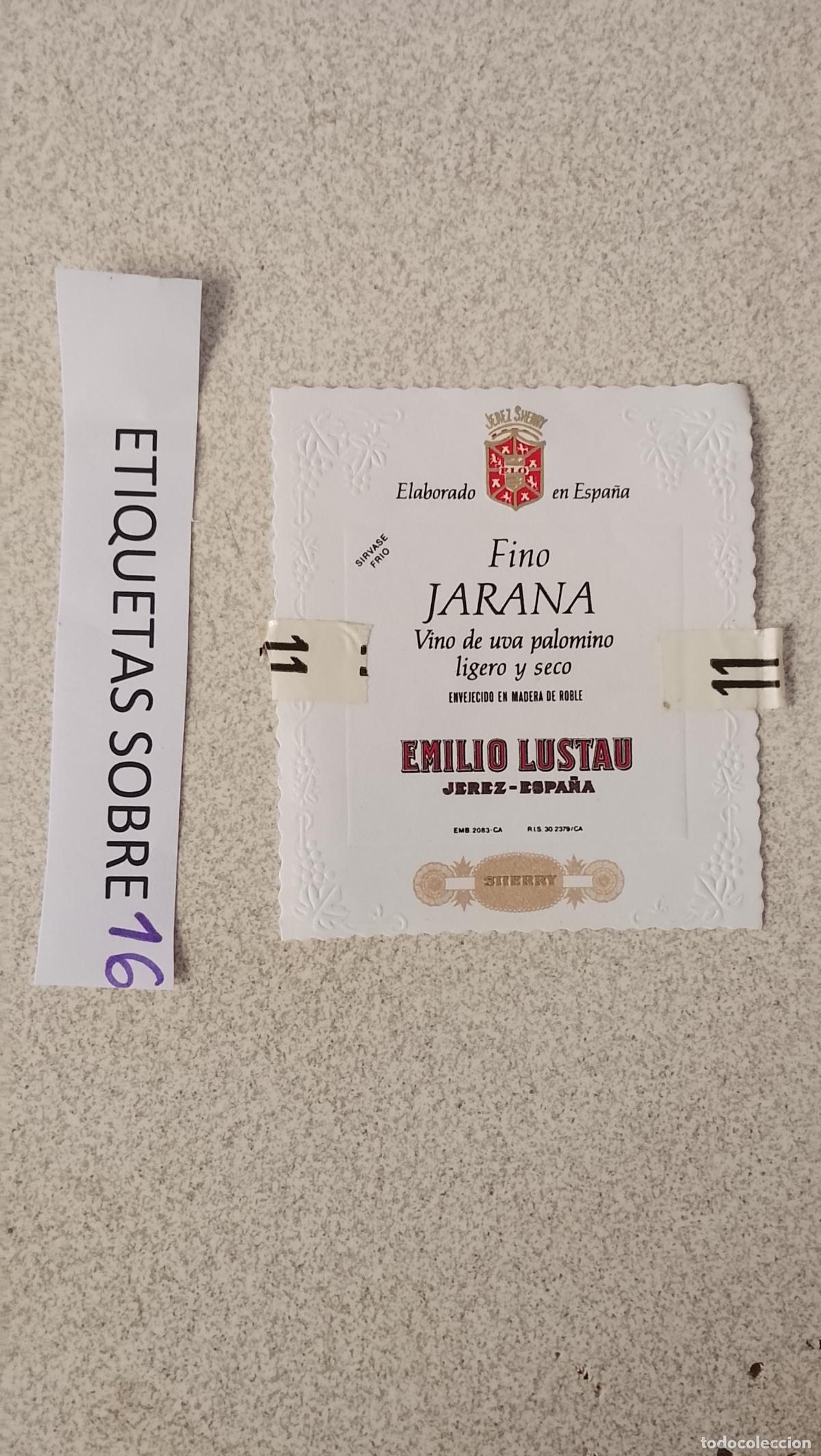 Etiquetas antiguas: HAGA SU OFERTA - ANTIGUA ETIQUETA DE VINOS DE JEREZ LICOR ETC OFERTAS POR LOTES MUCHAS EN MI PERFIL