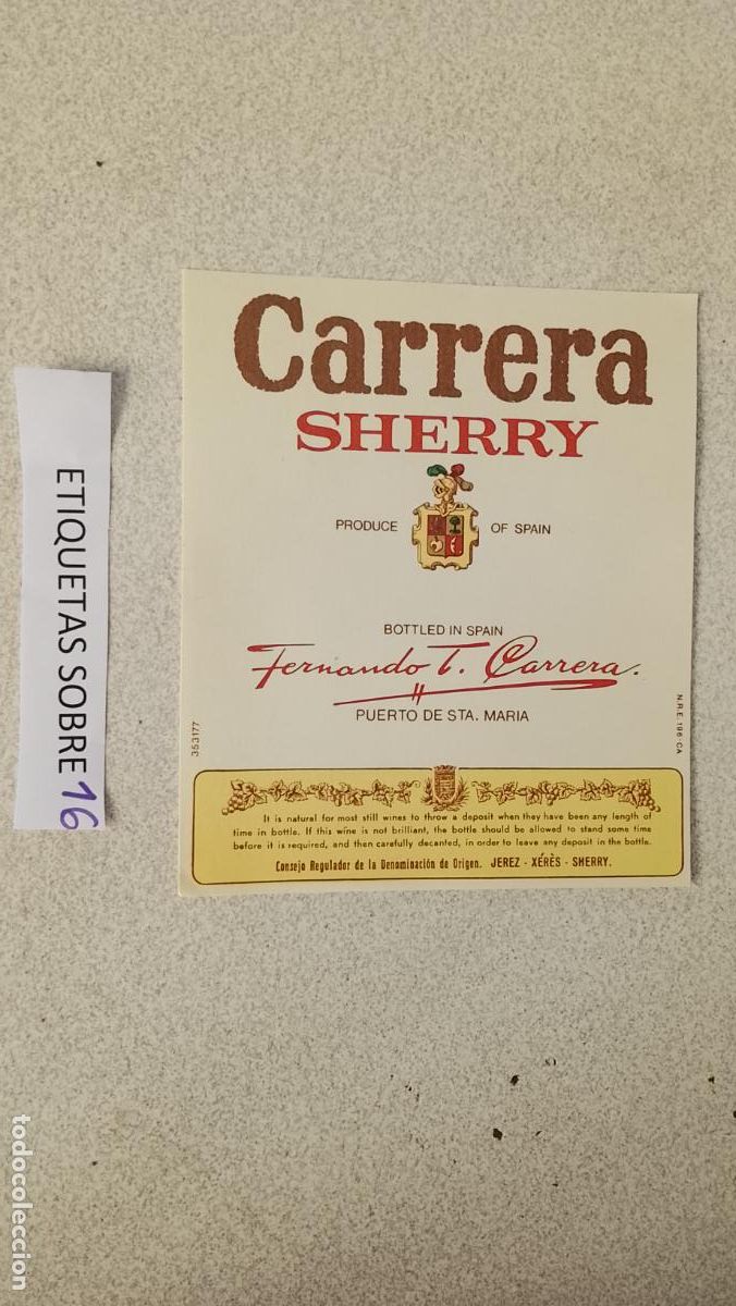 Etiquetas antiguas: HAGA SU OFERTA - ANTIGUA ETIQUETA DE VINOS DE JEREZ LICOR ETC OFERTAS POR LOTES MUCHAS EN MI PERFIL
