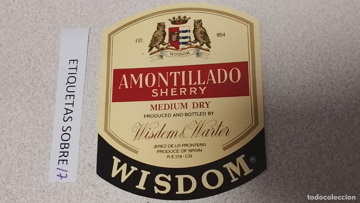 &Eacute;tiquettes anciennes: HAGA SU OFERTA - ANTIGUA ETIQUETA DE VINOS DE JEREZ LICOR ETC OFERTAS POR LOTES MUCHAS EN MI PERFIL