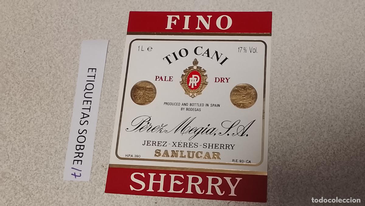 Etiquetas antiguas: HAGA SU OFERTA - ANTIGUA ETIQUETA DE VINOS DE JEREZ LICOR ETC OFERTAS POR LOTES MUCHAS EN MI PERFIL
