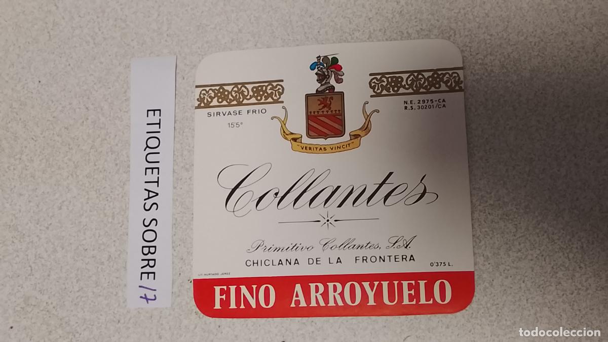 Etiquetas antiguas: HAGA SU OFERTA - ANTIGUA ETIQUETA DE VINOS DE JEREZ LICOR ETC OFERTAS POR LOTES MUCHAS EN MI PERFIL
