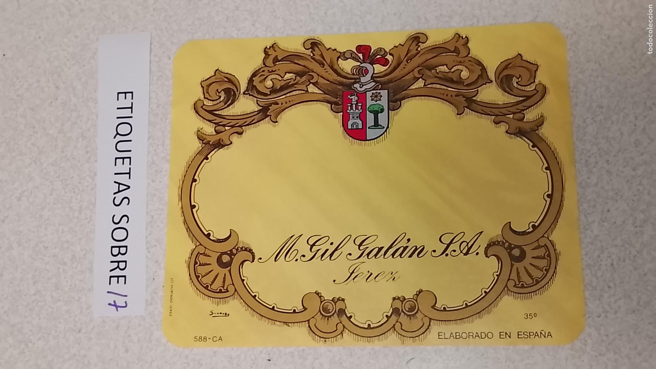 Etiquetas antiguas: HAGA SU OFERTA - ANTIGUA ETIQUETA DE VINOS DE JEREZ LICOR ETC OFERTAS POR LOTES MUCHAS EN MI PERFIL