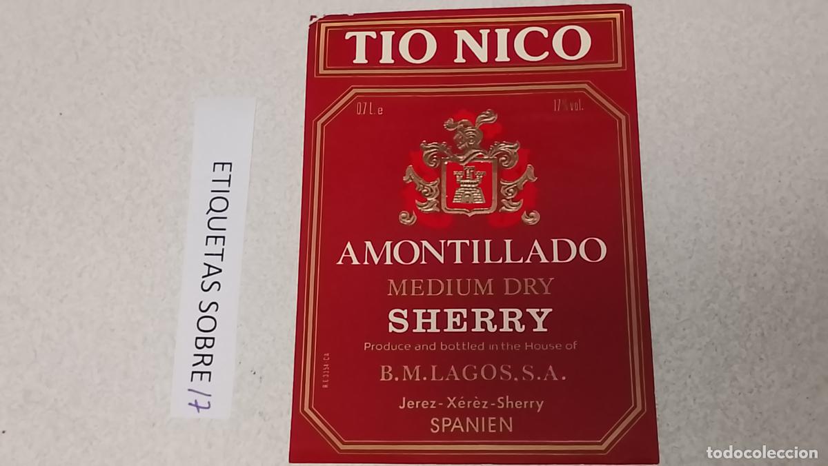 Etiquetas antiguas: HAGA SU OFERTA - ANTIGUA ETIQUETA DE VINOS DE JEREZ LICOR ETC OFERTAS POR LOTES MUCHAS EN MI PERFIL