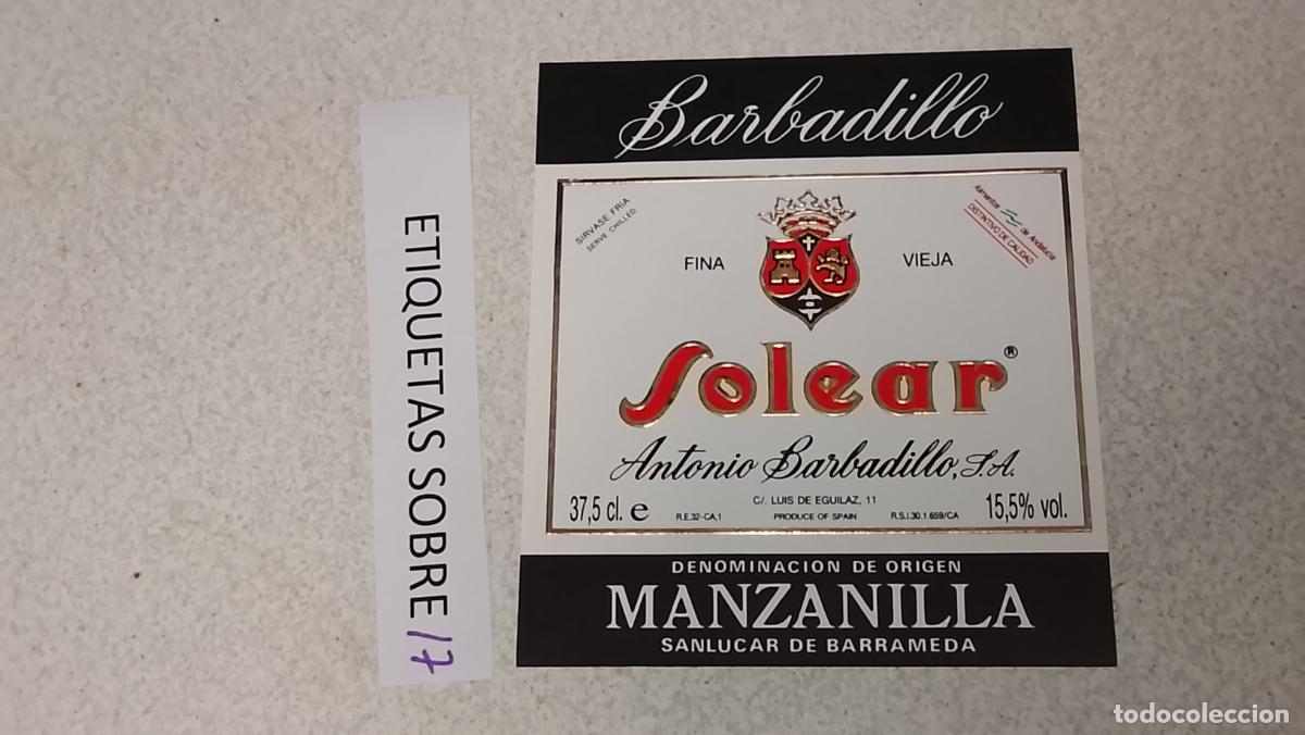 Etiquetas antiguas: HAGA SU OFERTA - ANTIGUA ETIQUETA DE VINOS DE JEREZ LICOR ETC OFERTAS POR LOTES MUCHAS EN MI PERFIL