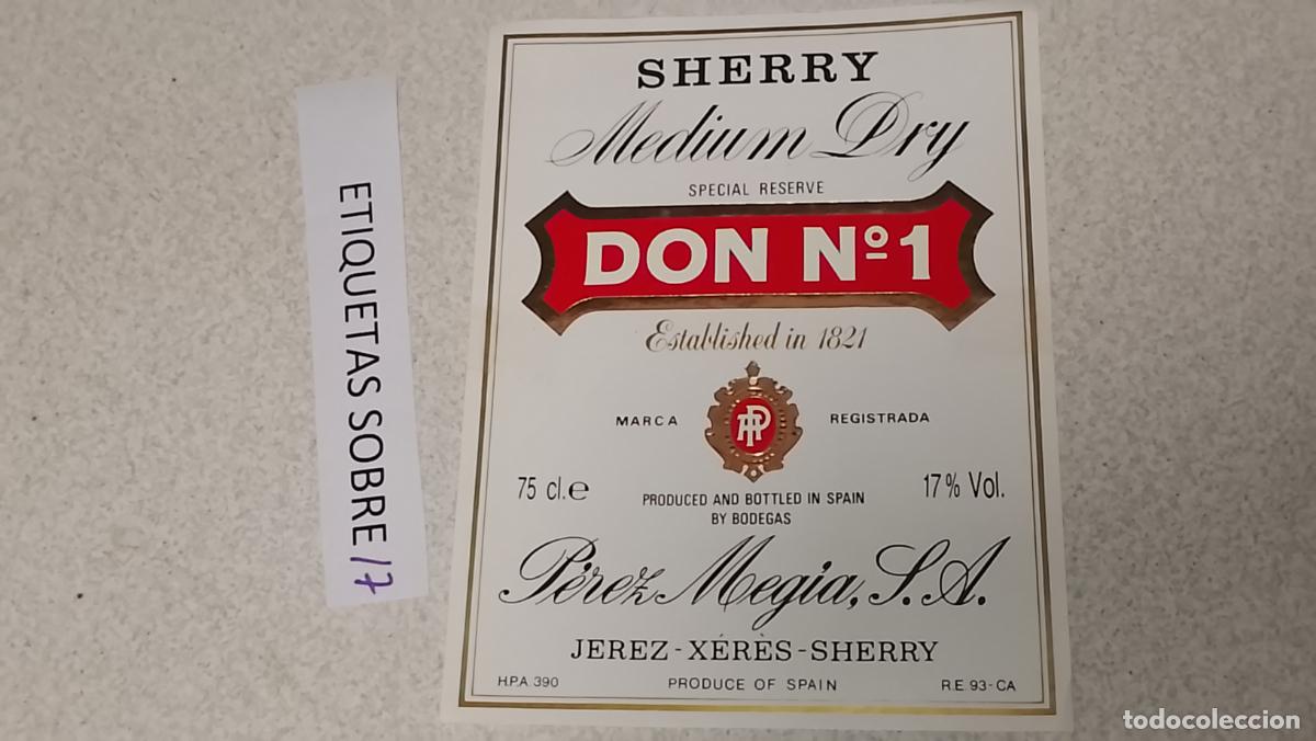 Etiquetas antiguas: HAGA SU OFERTA - ANTIGUA ETIQUETA DE VINOS DE JEREZ LICOR ETC OFERTAS POR LOTES MUCHAS EN MI PERFIL