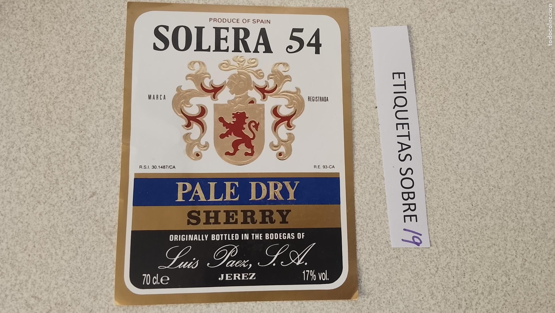 Etiquetas antiguas: HAGA SU OFERTA - ANTIGUA ETIQUETA DE VINO LICOR co&ntilde;ac manzanilla fino SANLUCAR JEREZ CADIZ EL PUERTO