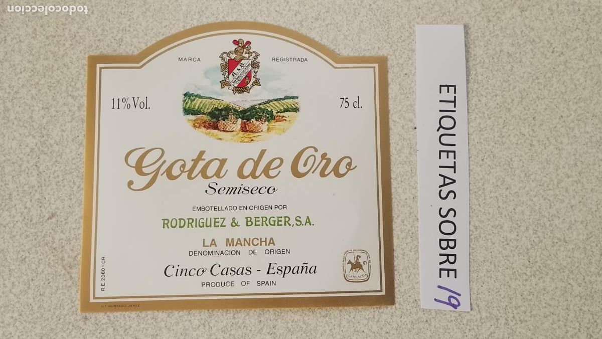 Etiquetas antiguas: HAGA SU OFERTA - ANTIGUA ETIQUETA DE VINO LICOR co&ntilde;ac manzanilla fino SANLUCAR JEREZ CADIZ EL PUERTO