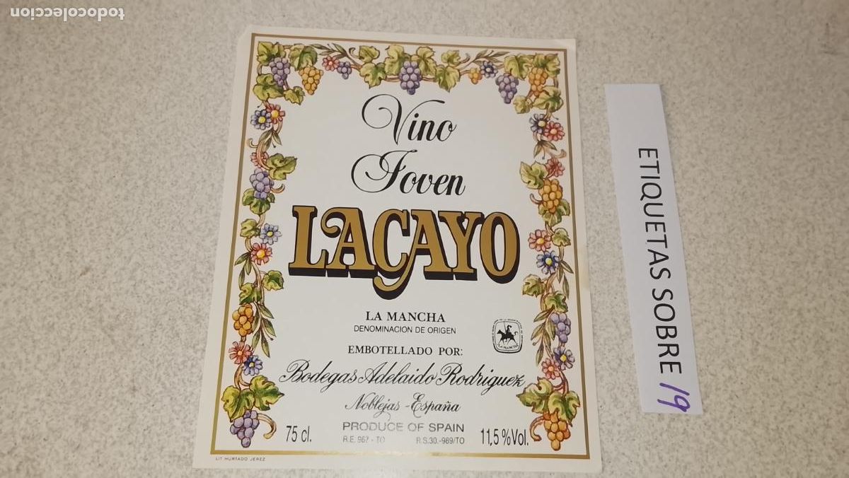 Etiquetas antiguas: HAGA SU OFERTA - ANTIGUA ETIQUETA DE VINO LICOR co&ntilde;ac manzanilla fino SANLUCAR JEREZ CADIZ EL PUERTO