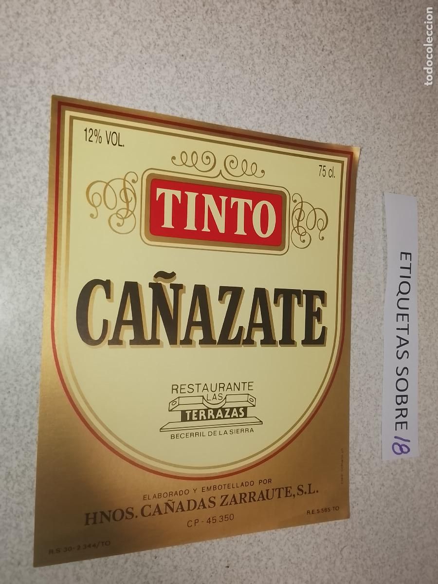 Old Labels: HAGA SU OFERTA - ANTIGUA ETIQUETA DE VINO LICOR co&ntilde;ac manzanilla fino SANLUCAR JEREZ CADIZ EL PUERTO