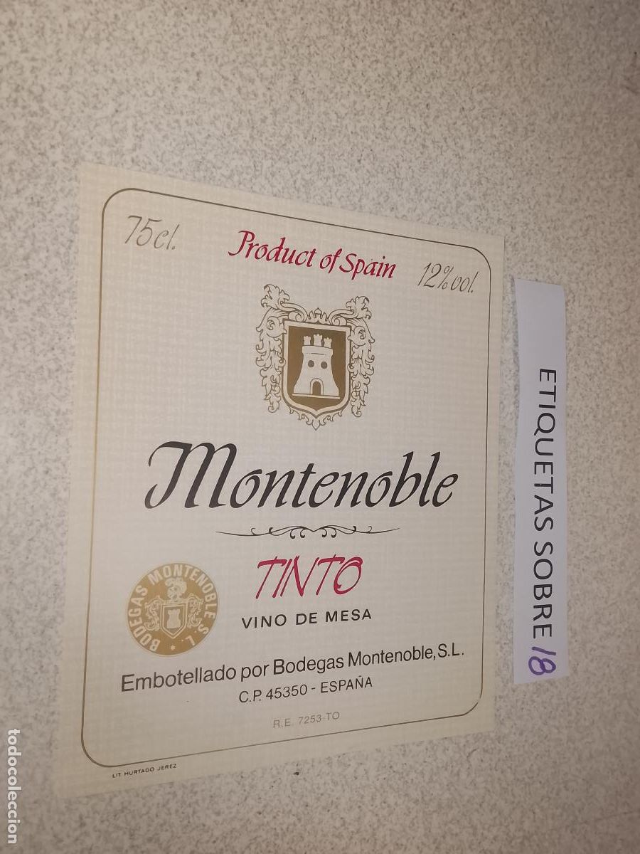 Old Labels: HAGA SU OFERTA - ANTIGUA ETIQUETA DE VINO LICOR co&ntilde;ac manzanilla fino SANLUCAR JEREZ CADIZ EL PUERTO